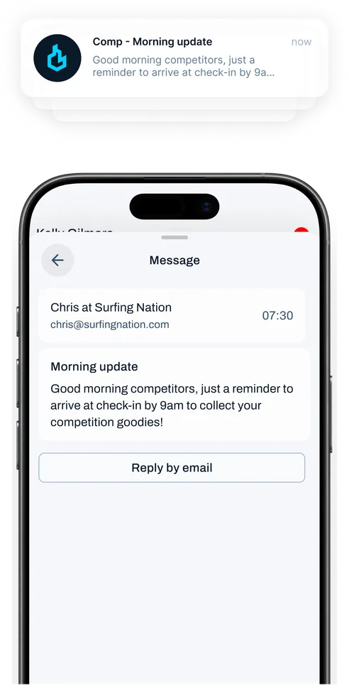 Notifications app preview